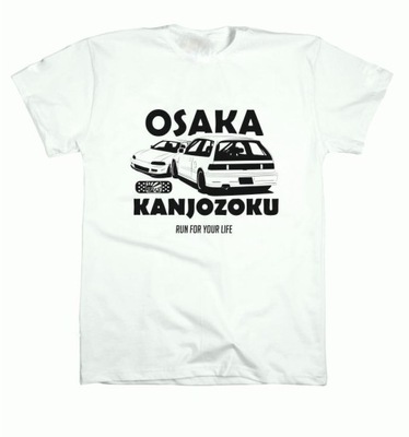 T-shirt koszulka OSAKA KANJOZOKU JDM Honda