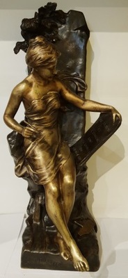 Rzeźba E.Picault LA MUTUALITE--XIXw
