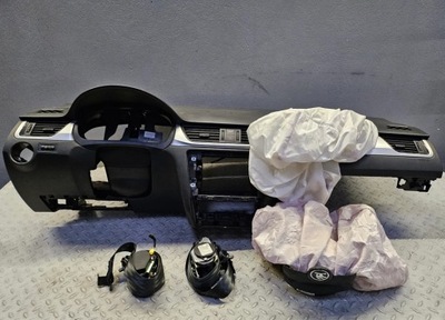 Skoda rapid консоль подушка безпеки ремені безпеки 17 liftla7w lift фото №1