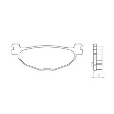 BRENTA ZAPATAS DE FRENADO KH408 SPIEK METALICZNY  