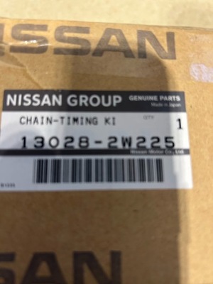 Набор цепи распределительного вала renault master ii 130282w225 фото №1