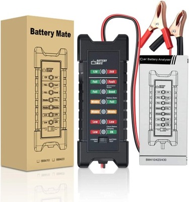 TESTER BATTERY AUTO ANCEL BM410 DIGITAL ANALIZATOR 12 V I 24 V  