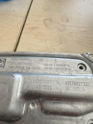 Преобразователь модуль led mercedes w213 w177 w253 a2139002834 фото №1