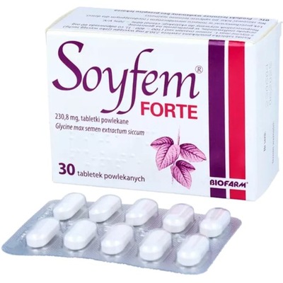 Soyfem Forte 230,8 mg, 30 tabletek powlekanych