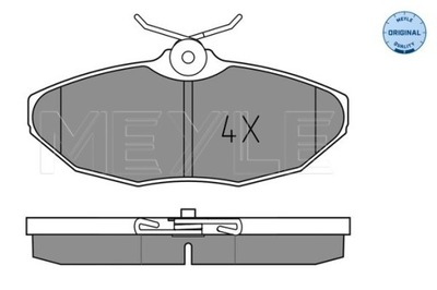 PADS HAM. JAGUAR T. X-TYPE 2,7D/2,5-4,  