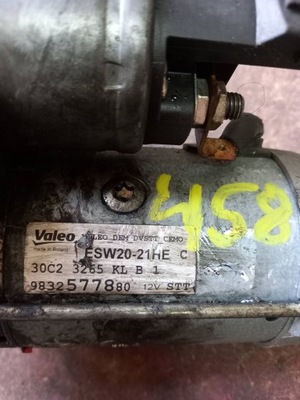 Citroen berlingo 2021 стартер фото №1