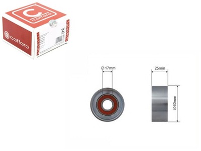 Ролик натягувача renault logan i 1.6 ls_ фото №1