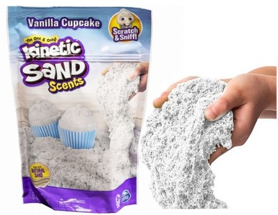 KINETIC SAND PIASEK KINETYCZNY pachnący wanilia