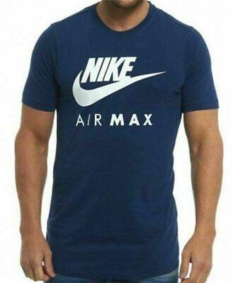 Nike Koszulka Męska T-Shirt Sportowa Granatowa. M Bawełniana