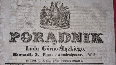 Poradnik dla Ludu Górno-Ślązkiego (1852)
