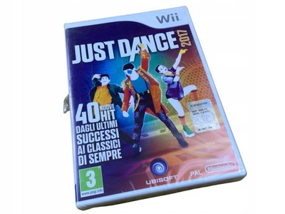 JUST DANCE 2017 folia NINTENDO Wii