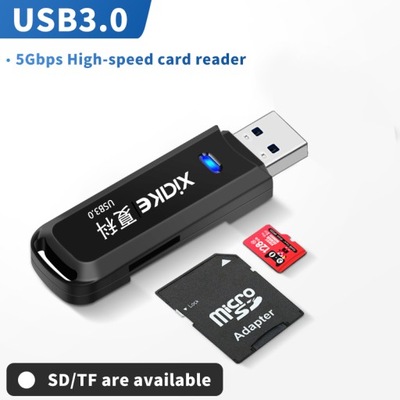 Czytnik USB kart 2 w 1 3.0 wysokie obroty mikro k