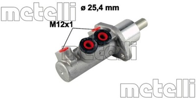 METELLI НАСОС HAM. VW ALHAMBRA 1,8T/2,0I 1,9/2,0TDI 25,4MM