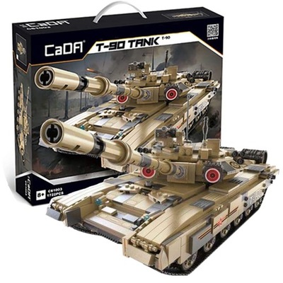 CZOŁG T-90 TANK RC CADA KLOCKI C61003W