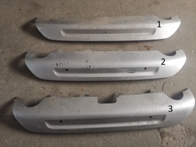 Volvo xc70 спойлер спойлер накладка бампера фото №1