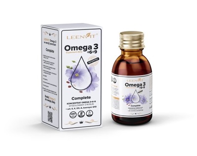 Leenvit Complete Omega 3+6+9 - smak orzechowy
