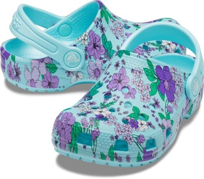 Crocs 206146 Classic Floral Clog C4 19-20