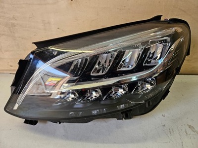 ŽIBINTAS PRIEK. PRIEKINĖ KAIRĖ MERCEDES C-KLASA W205 FULL LED HIGH PERFROMANCE 