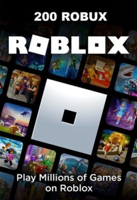 Roblox Robux 200 RS karta kod podarunkowy