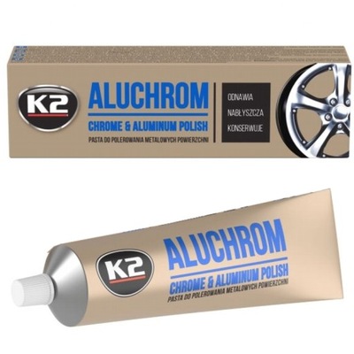 K2 Aluchrom pasta do polerowania aluminium chrom