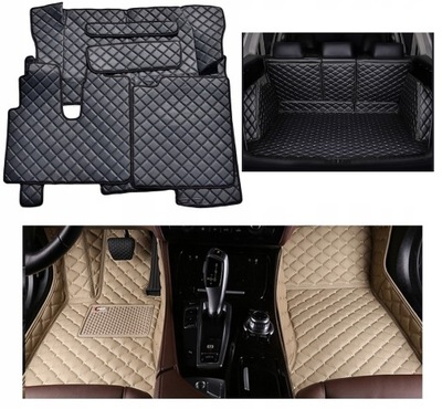 LEATHER MATS AUTOMOTIVE LEXUS ES 300H 2022 BLACK LEATHER + BOOT  