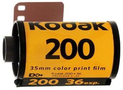 Film Kodak Gold 200/36, 1 sztuka filmu.