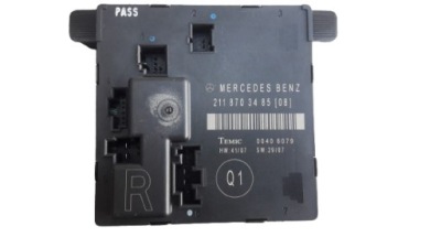 Mercedes модуль бортовой компьютер блок управления a2118703485 фото №1