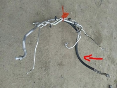 Nissan qashqai j10 шланг кондиціонера 2.0 dci фото №1