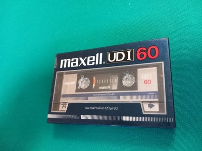 MAXELL UDI 60 kaseta magnetofonowa