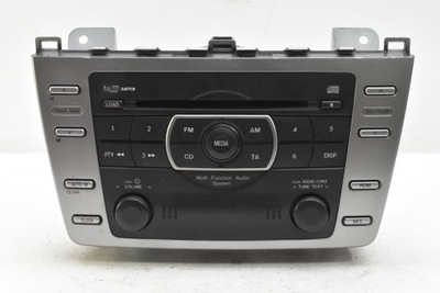 Радио радиопроигрыватель cd mp3 rds gs1e669rxa mazda 6 2 ii gh 07-12 фото №1