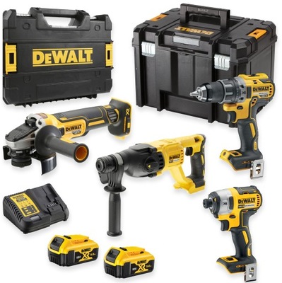 DEWALT ZESTAW COMBO DCD791 DCG405 DCH133 DCF887