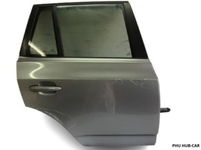 Дверь правый задняя bmw x3 e83 a08/7 silbergrau фото №1