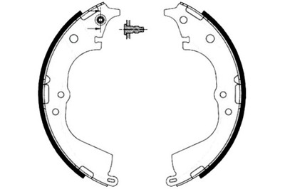 Brembo тормозные колодки тормозные toyota hiace / commuter v фото №1