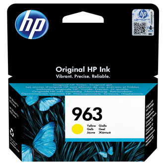 HP oryginalny ink / tusz 3JA25AE, HP 963, yellow, 700s, 10.77m