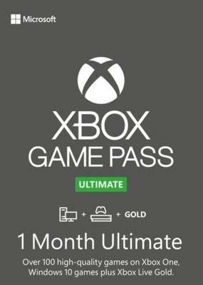 XBOX GAME PASS ULTIMATE 30 DNI 1 MIESIĄC KLUCZ BEZ VPN