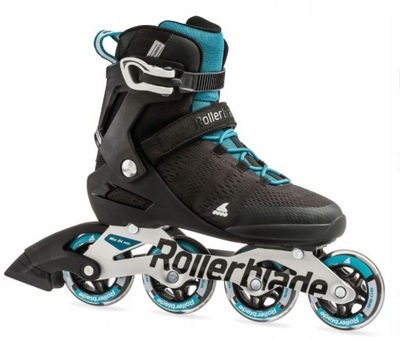 ROLKI ROLLERBLADE SPARK 80 W BLK/PETROL BLUE 36,5