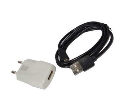 Nowa Ładowarka sieciowa USB 1A +kabel do HTC Desire 19+