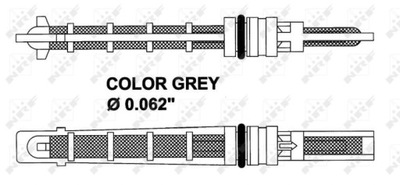 ФОРСУНКА ГЛУШАЩАЯ СЕРАЯ NRF38213