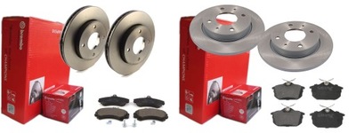 Гальмівні диски гальмівні колодки p+t brembo colt vi smart forfour фото №1