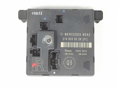 Mercedes cls w219 модуль дверь правый задняя a2198200326 фото №1