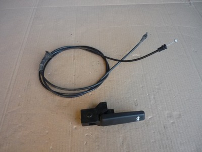 Трос тягa + ручка капот opel insignia a 08-17 13312787 справна europa фото №1