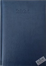 Terminarz książkowy A5 2024 Top 2000 Standard Granatowy
