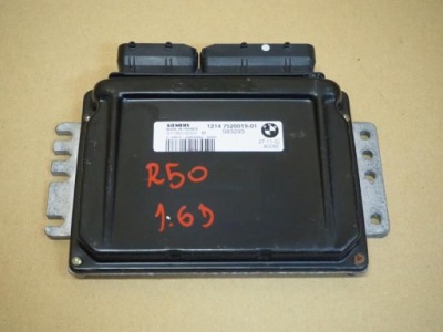 Бортовий комп'ютер блок керування двигуна mini r50 1.6 d 7520019 фото №1