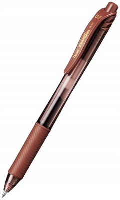 Długopis brązowy kulkowy PENTEL ENERGEL 0,7 MM