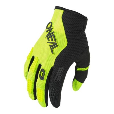 Wygodne rękawiczki rowerowe O'NEAL neonowe żółte M