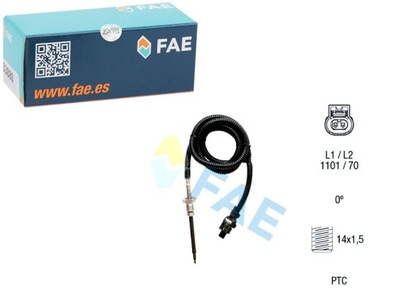 SENSOR TEMPERATURA GASES DE ESCAPE MERCEDES C T-MODEL S204 C W204 S W221 1.8  