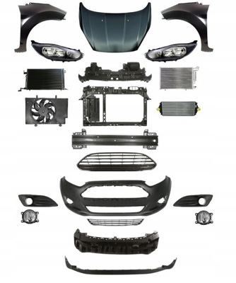 Ford fiesta lift 2013-2017 ja8 kompletny перед pas фото №1