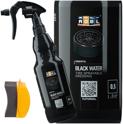 ADBL BLACK WATER DRESSING DO OPON ZESTAW APLIKATOR