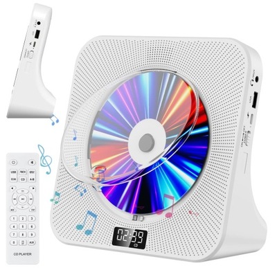 ODTWARZACZ CD PRZENOŚNY RADIO FM ODTWARZACZ CD BIURKOWY GŁOŚNIK BLUETOOTH