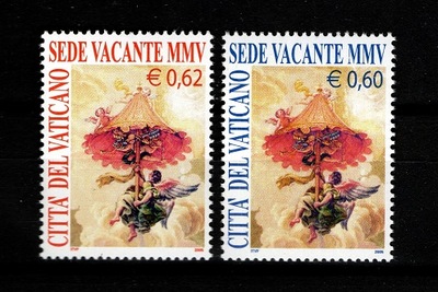Watykan seria znaczków pocztowych Mi.1514-1515 ( czyste )